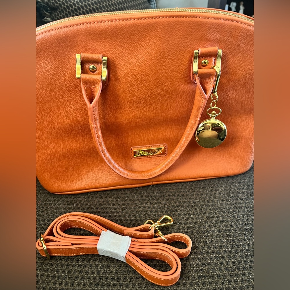 Joy and Iman orange purse